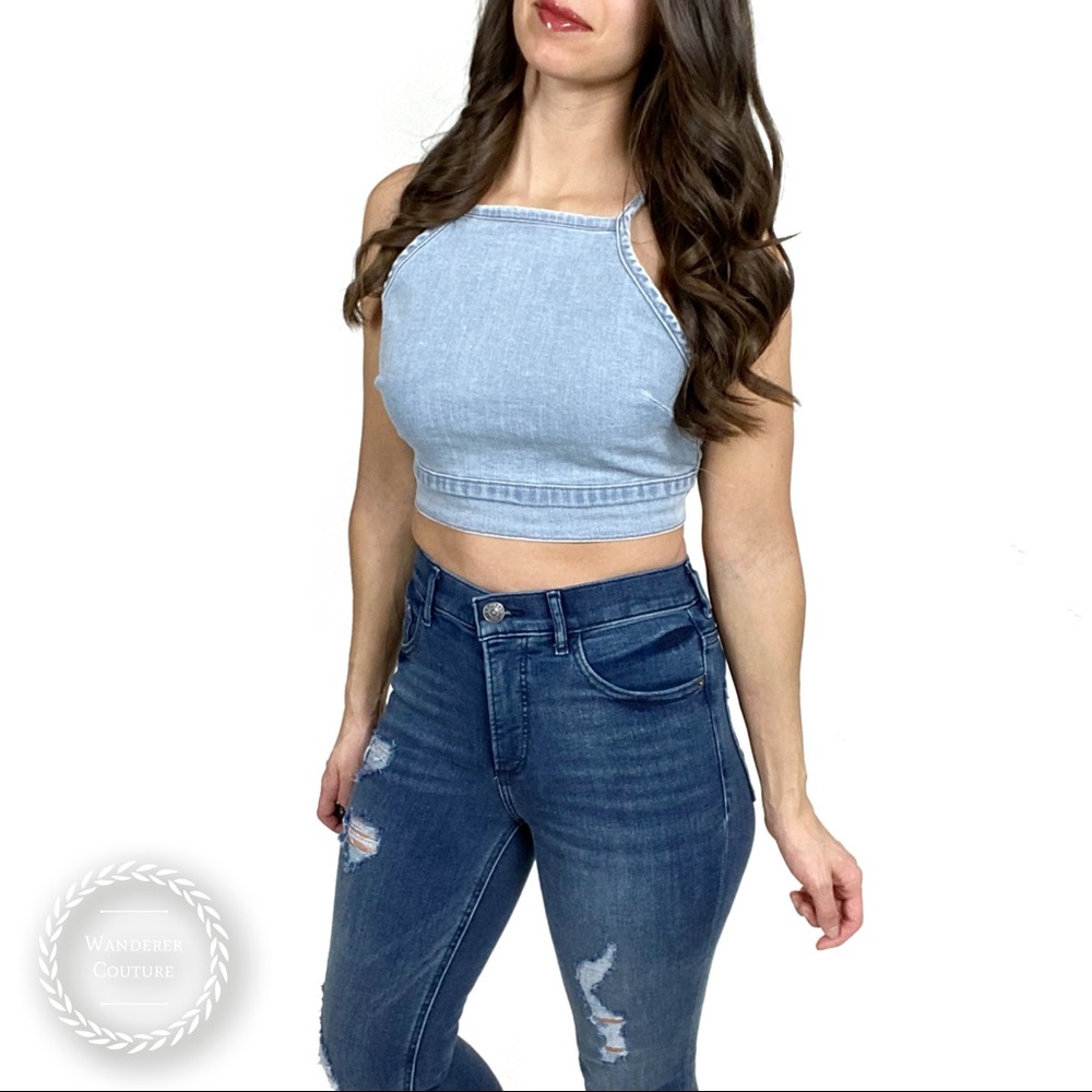 SHOW ME YOUR MUMU Fawcett Cascade Crop Top